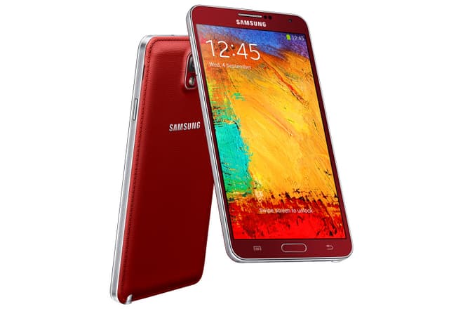 Samsung Galaxy Note 3 Dynamic Red