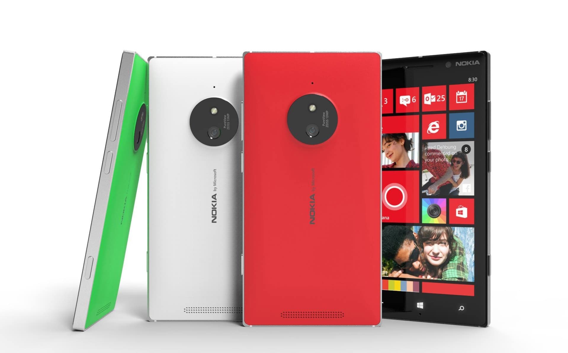 Nokia Lumia 830 koncept