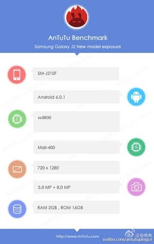 antutu samsung galaxy j2