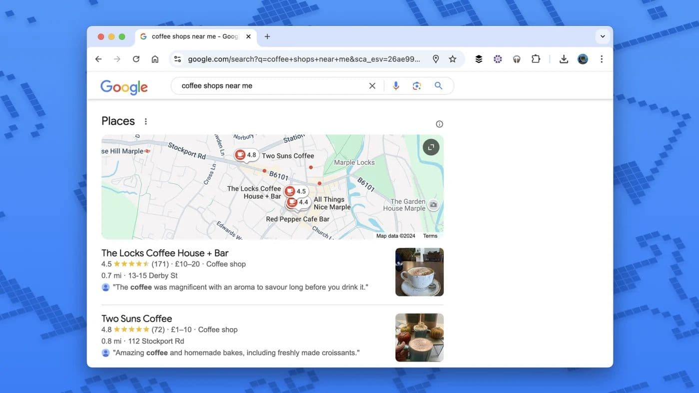 Google poskytuje komplexnější informace