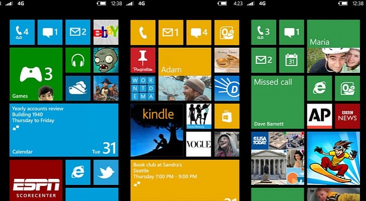 Live Tiles