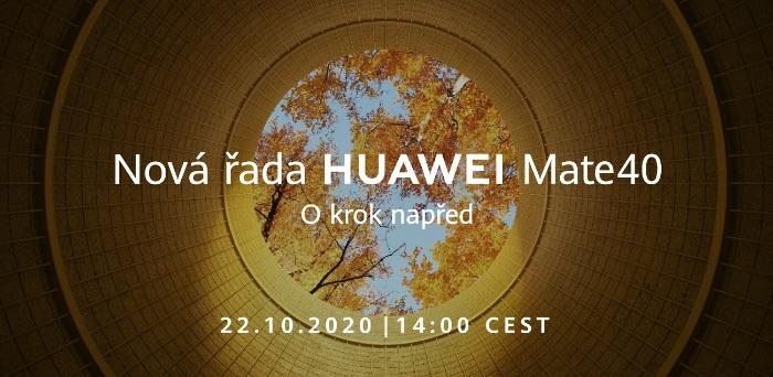 Jak a kde sledovat živé představení telefonů Huawei Mate 40?