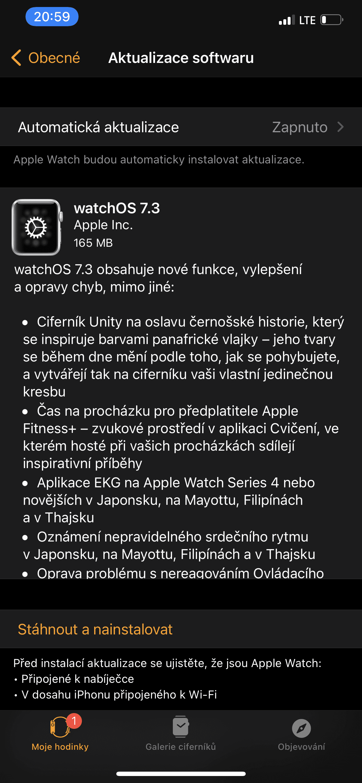 watchOS 7.3