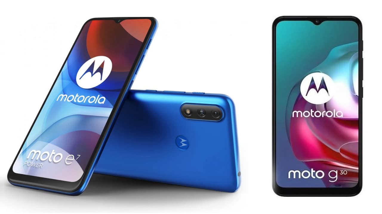 Moto E7 Power a Moto G30