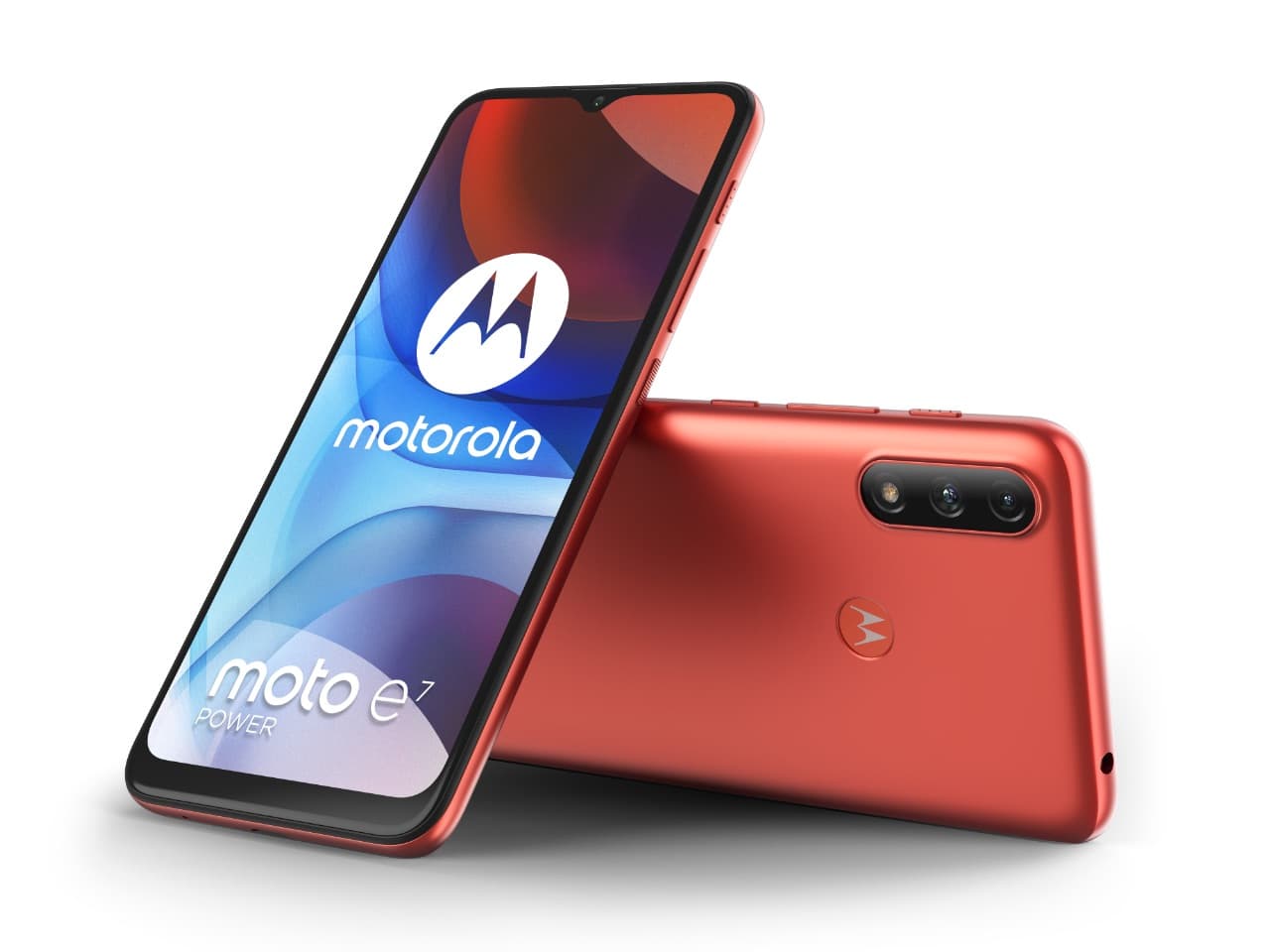 Motorola Moto E7 Power, Coral Red