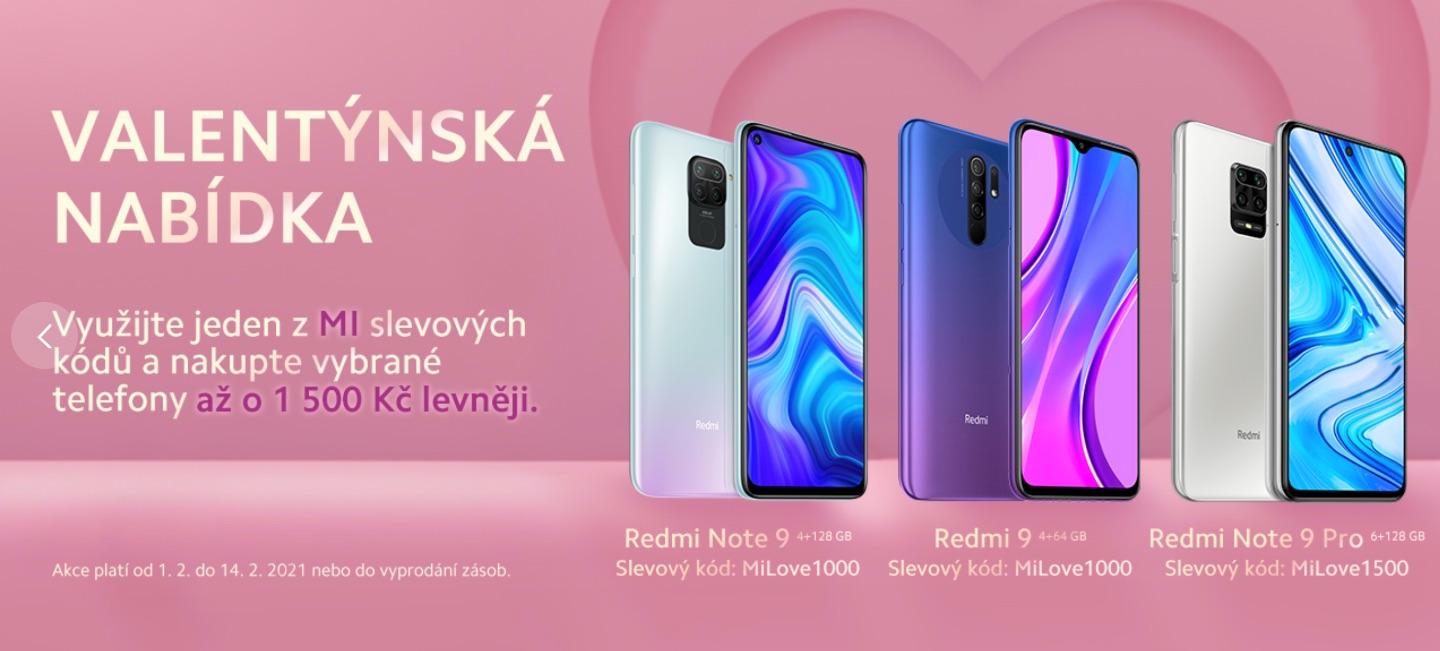 Xiaomi, valentýnská slevová akce