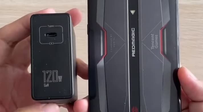 Red Magic 6 Pro ukázala své 120W nabíjení v akci. Blesk by jí mohl závidět