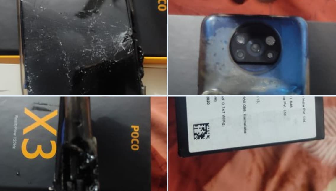 Telefon Poco X3 uživateli explodoval a hořel jak papír. Co se stalo?