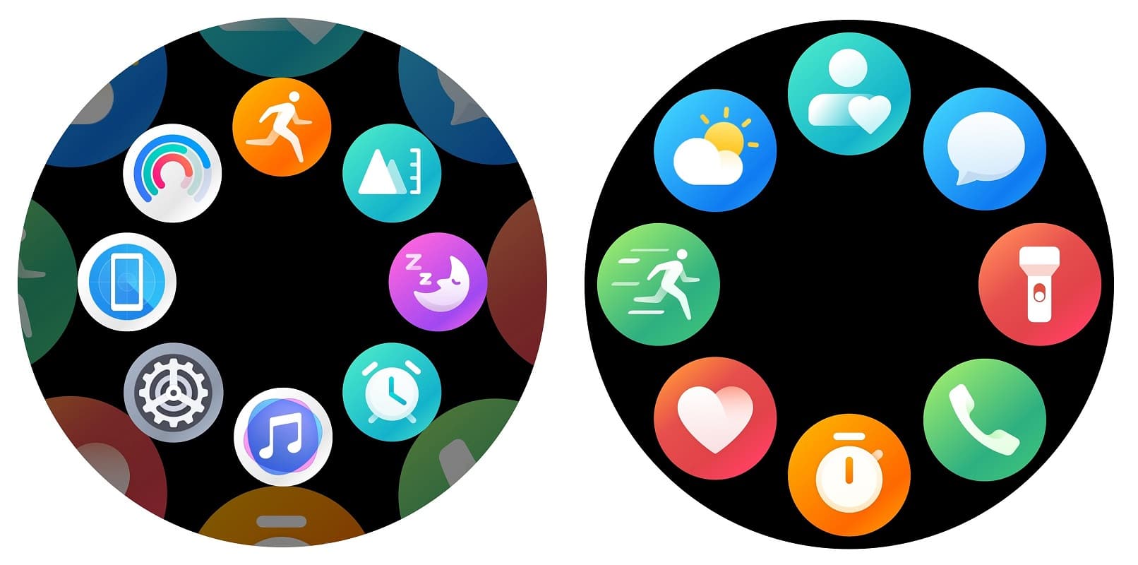Uživatelské rozhraní hodinek Huawei Watch 3
