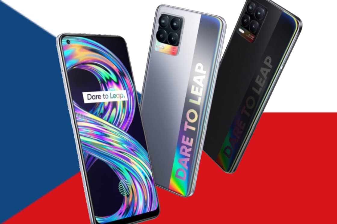 Realme 8 na českém trhu