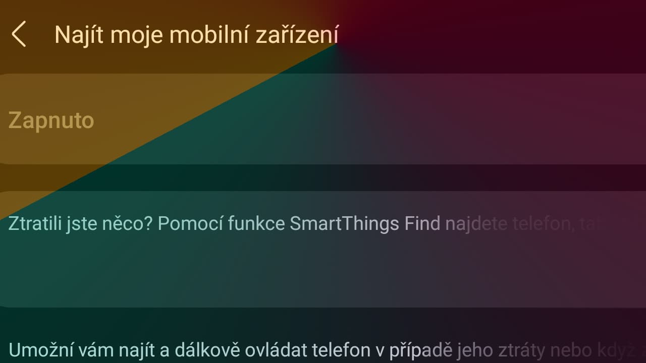 Najít moje zařízení