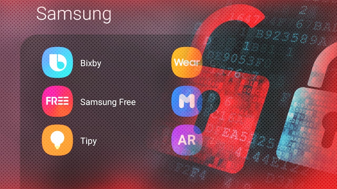 Aplikace a služby Samsung představují bezpečnostní riziko, varují experti