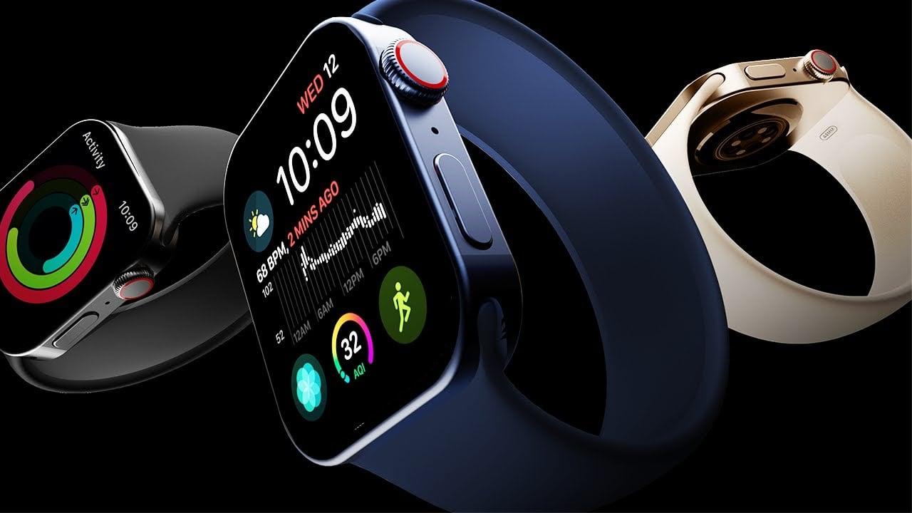 Apple Watch Series 7, koncept hodinek