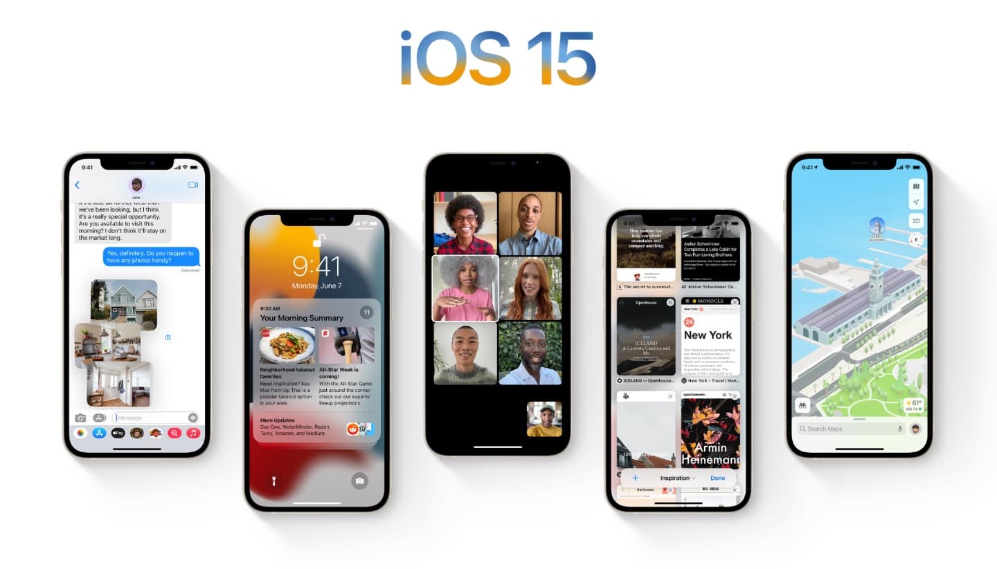 Apple právě vydal iOS 15 a watchOS 8. Pro koho je update dostupný?