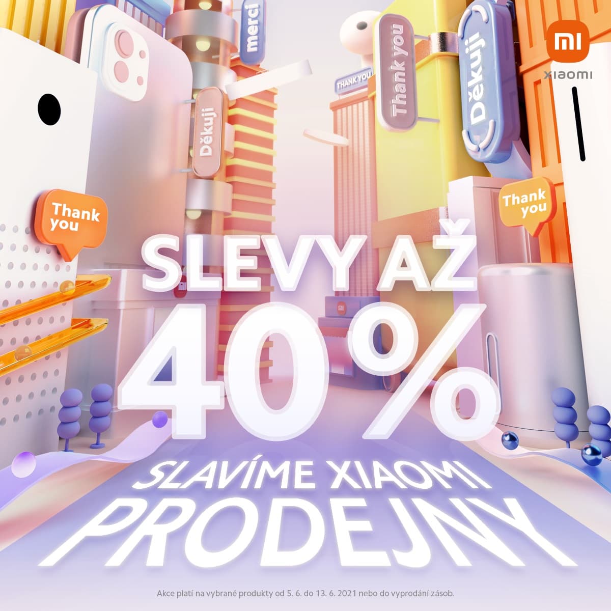 Akce 1000 Xiaomi prodejen