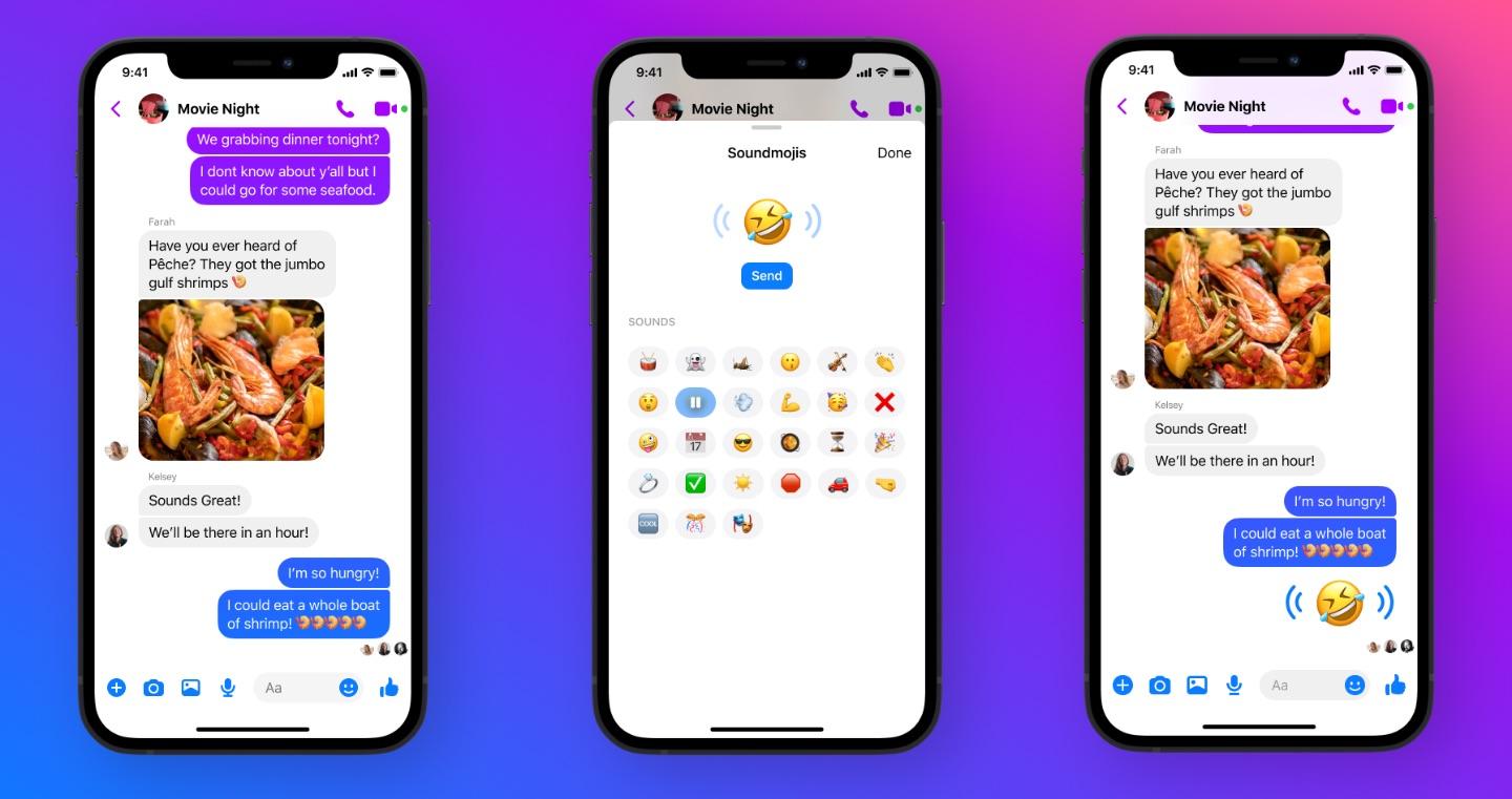 Facebook Messenger Soundmoji