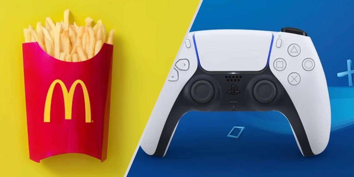 Spojení PlayStation 5 a McDonald’s? Větší bizarnost jste dlouho neviděli