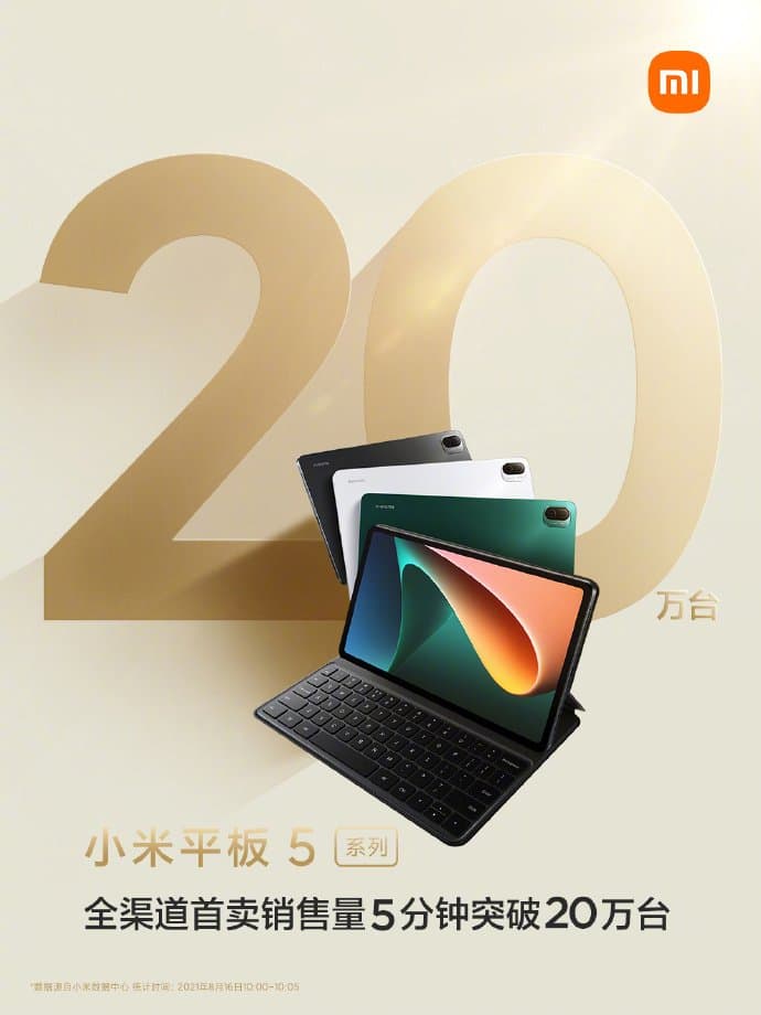 Xiaomi Mi Pad 5 vyprodáno