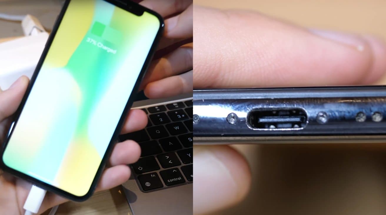 Vzácný iPhone X s USB-C portem má nového majitele. Z ceny vám spadne čelist!