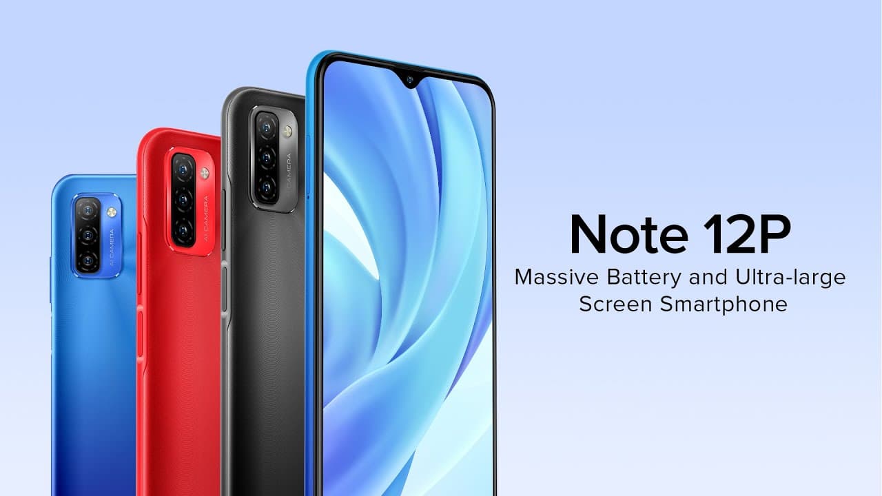 Nový Ulefone Note 12P vypadá jako známé Xiaomi, má ale 7 700mAh baterii