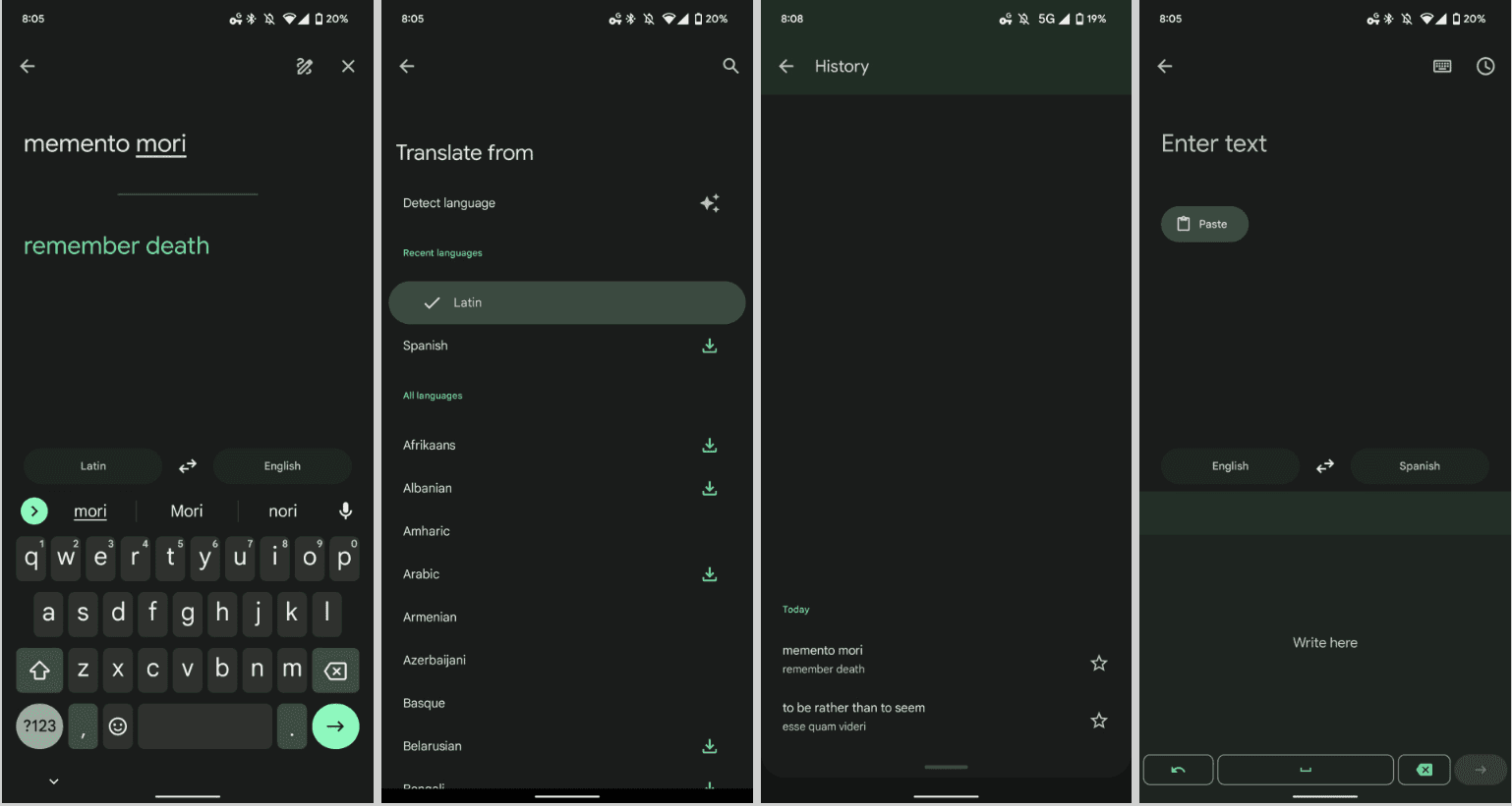 Google translate, Material You