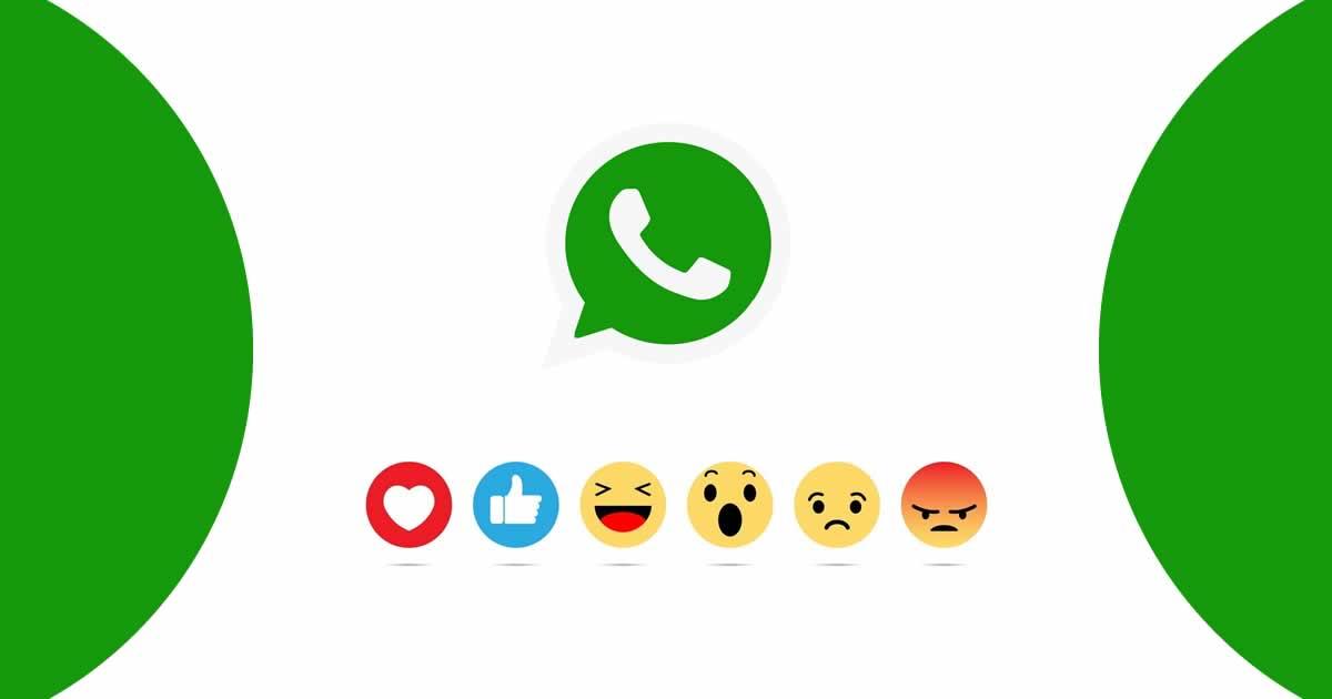 WhatsApp reactions