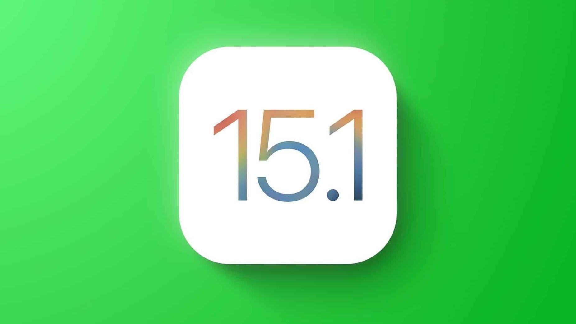 Apple iOS 15.1