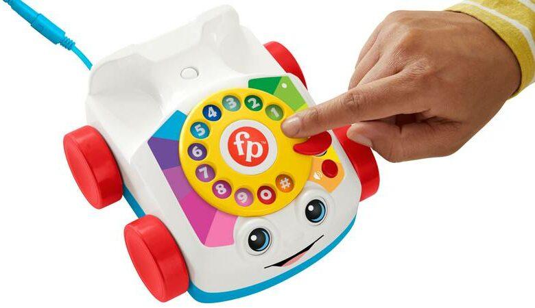 Fisher-Price telefon, hračka