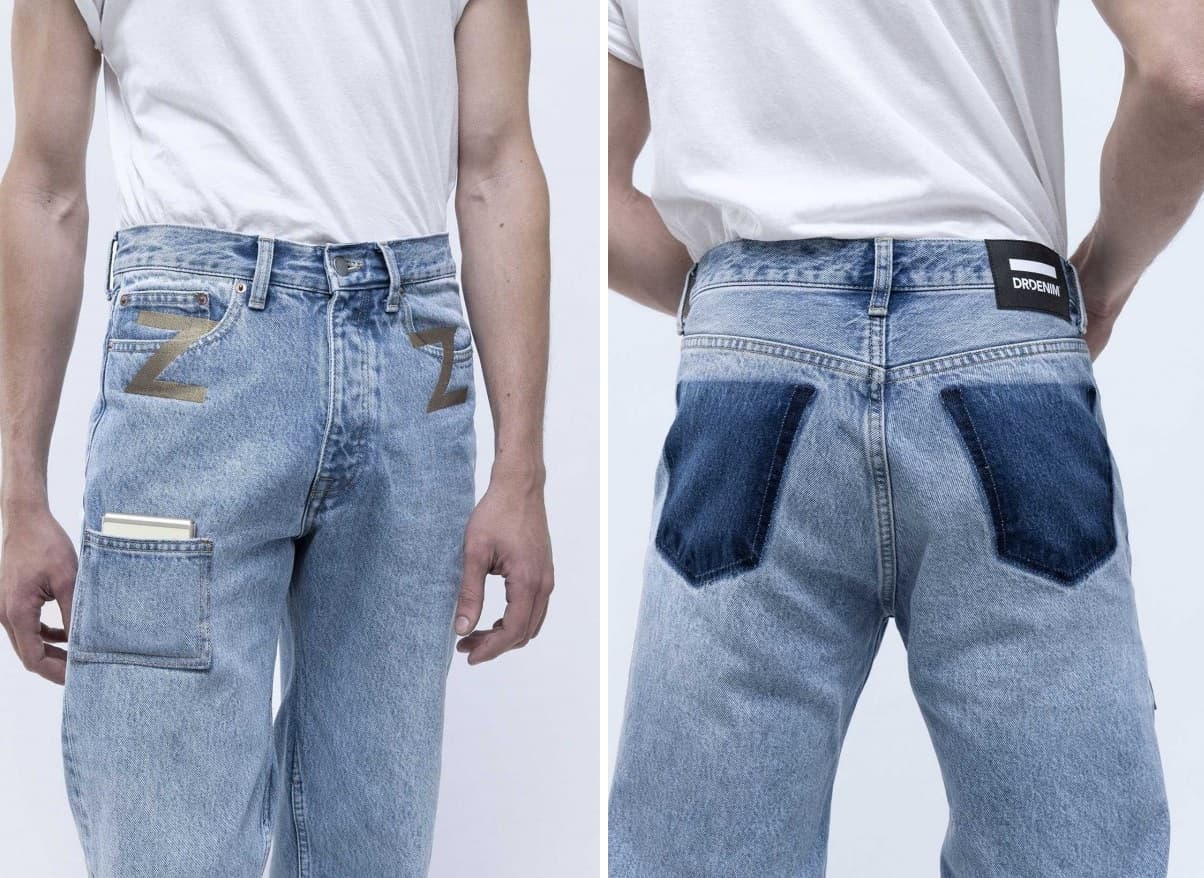 Z Flip Pocket Denim