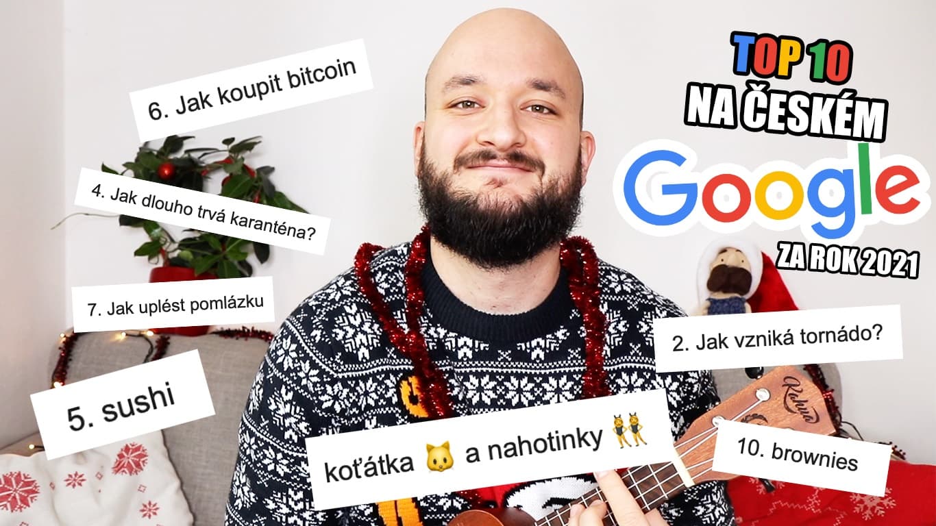 Kellner, koťátka a nahotinky? Tohle Češi vyhledávali na Googlu za rok 2021