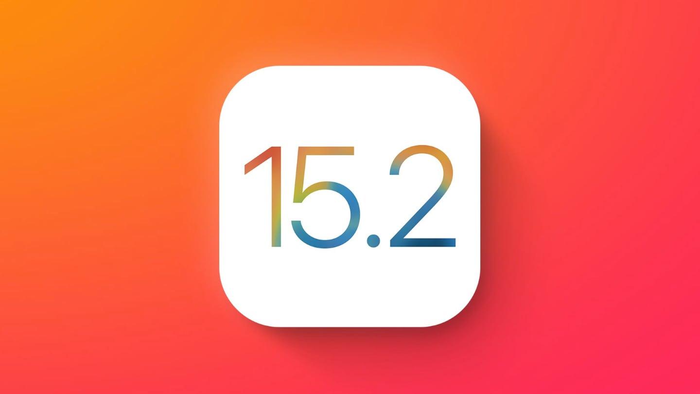 iOS 15.2 aktualizace update