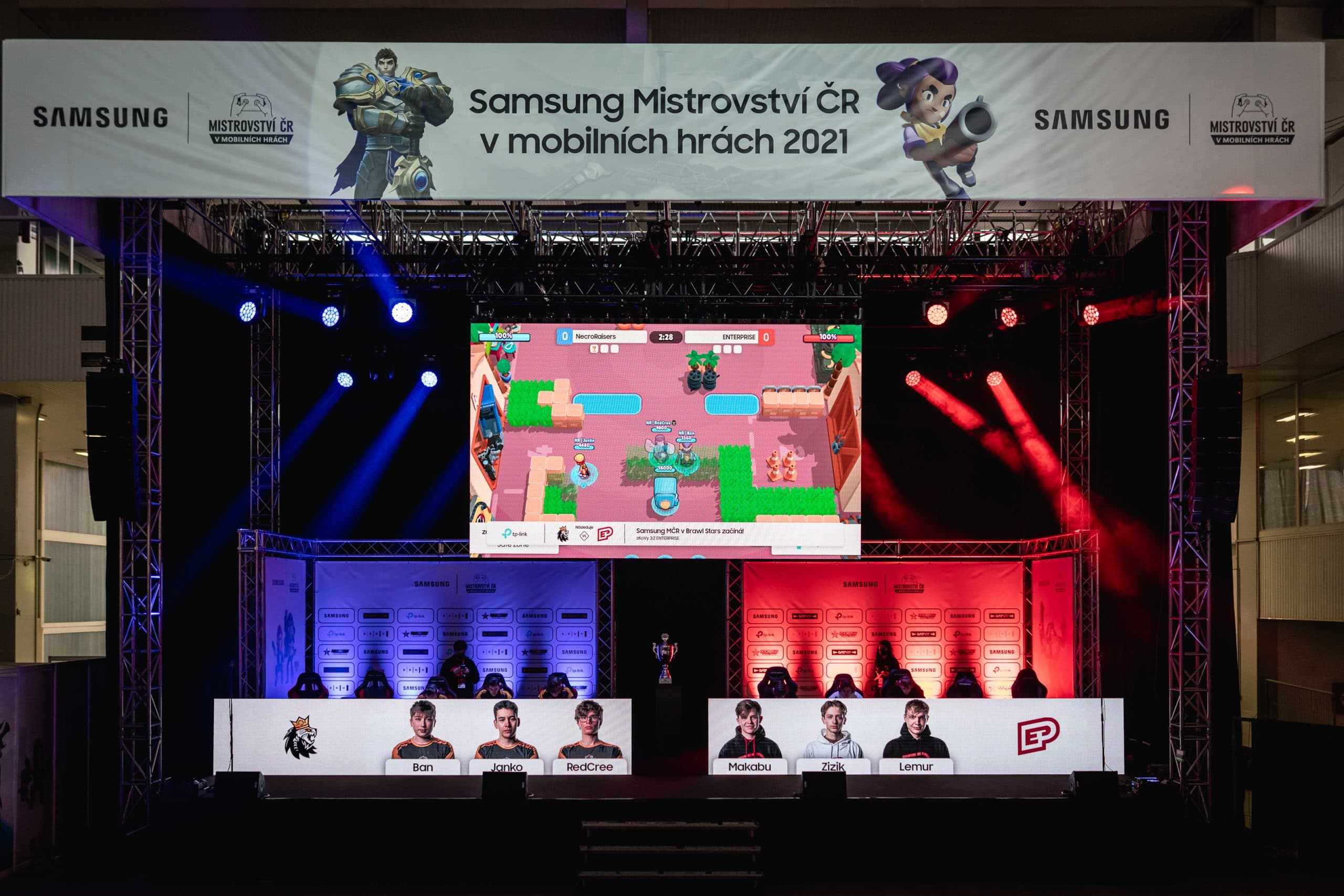 Samsung MČR v mobilních hrách
