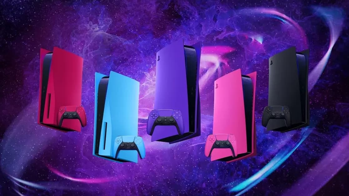 PlayStation 5 barevné kryty