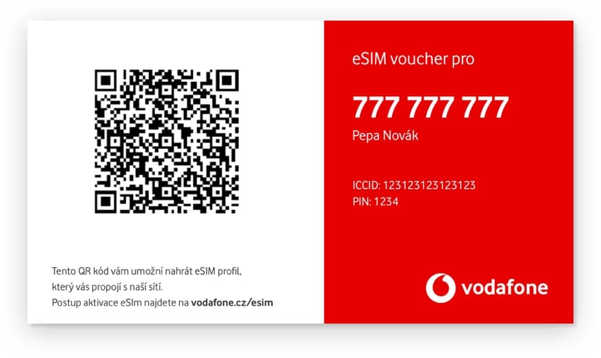 Vodafone eSIM