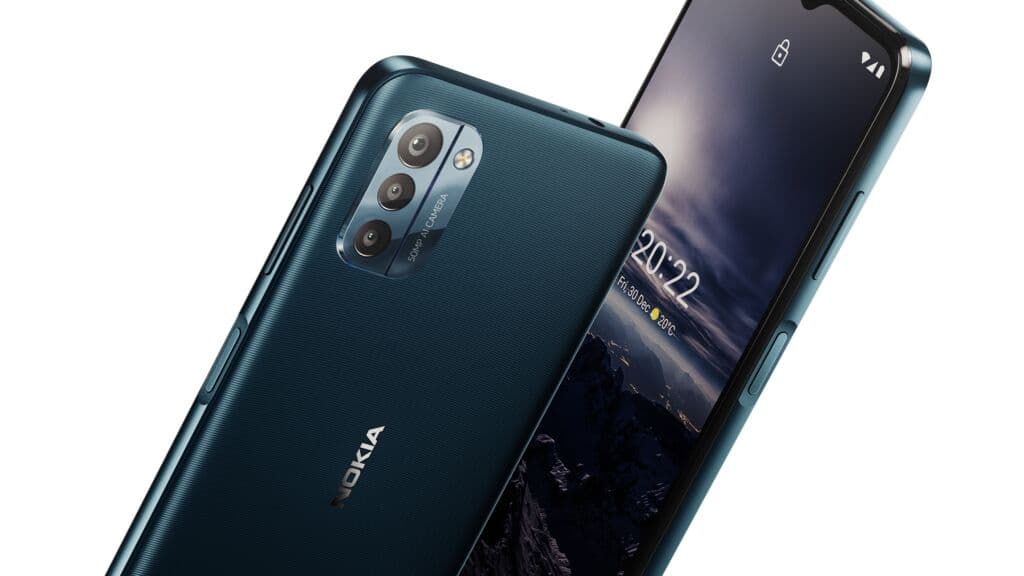 Nokii G21 už koupíte i v Česku! Laciný telefon s 50Mpx fotoaparátem a 90Hz displejem