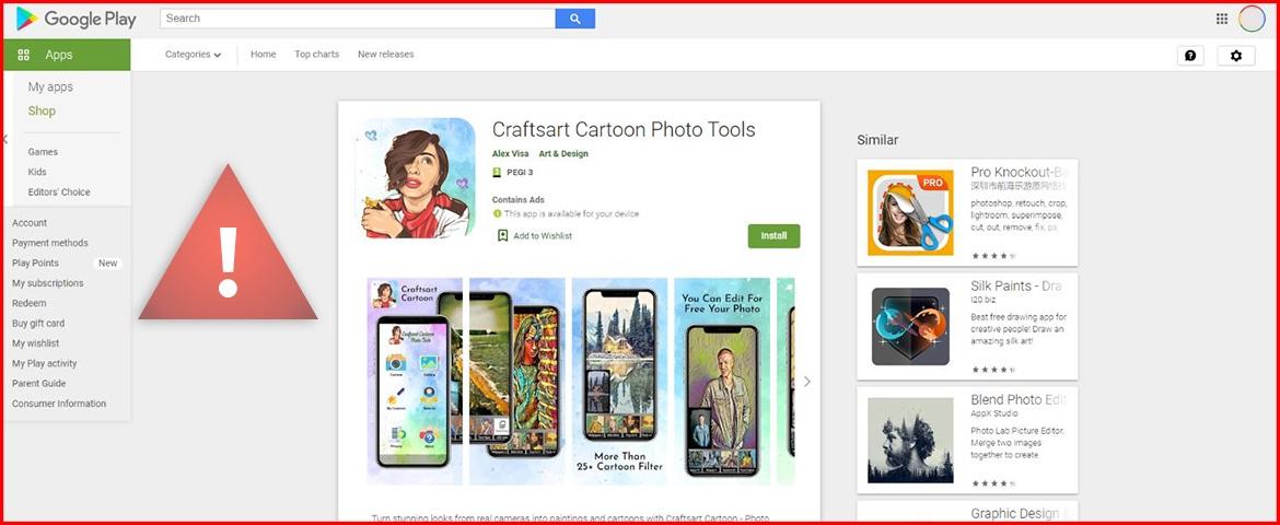 Craftsart Cartoon Photo Tools