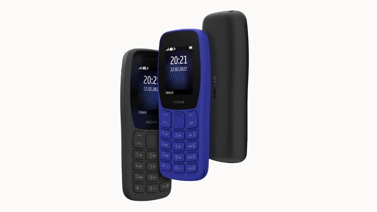 Nový tlačítkový telefon Nokia 105