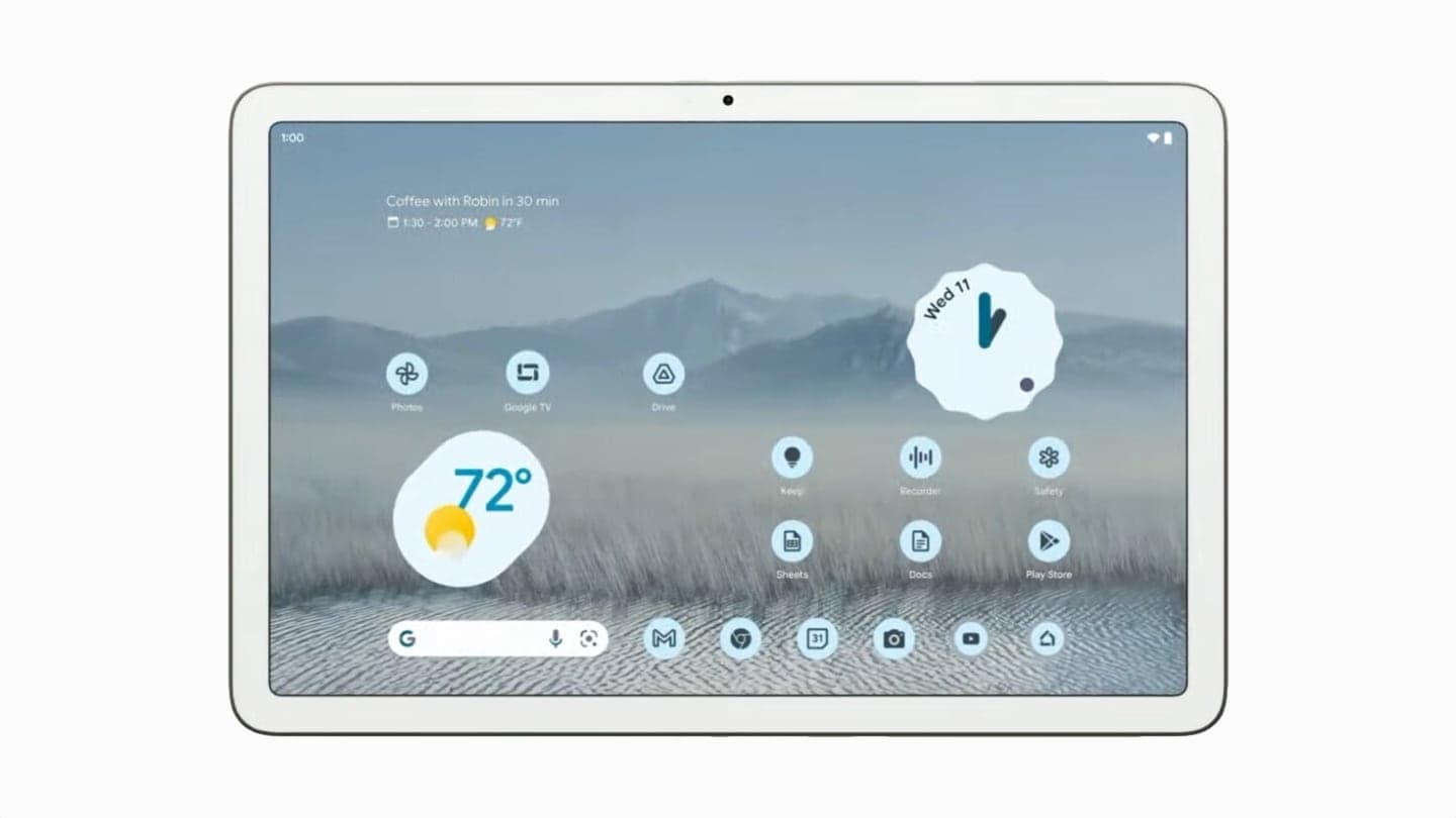 Google ukázal teprve připravovaný Pixel tablet, který dorazí až v roce 2023