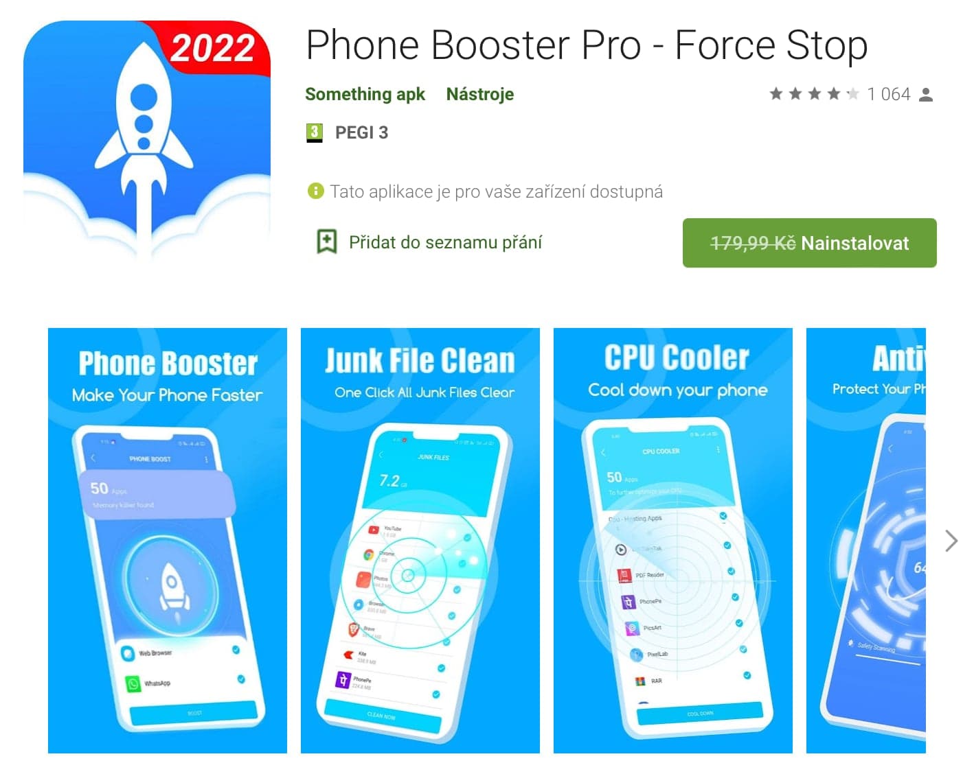 Phone Booster Pro - Force Stop