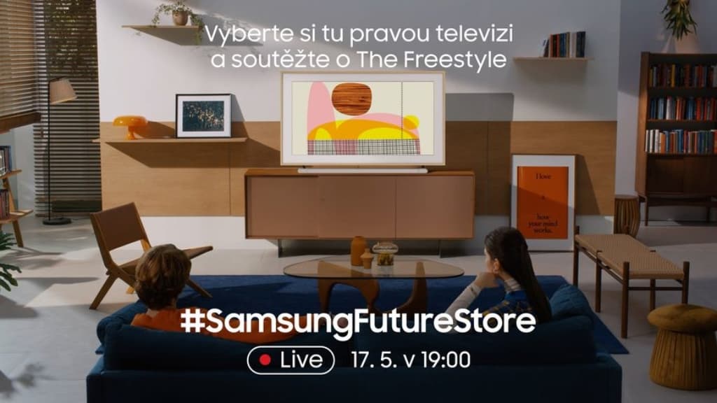 Sledujte devátý díl živého prodeje Samsung na Facebooku a vyhrajte The Freestyle