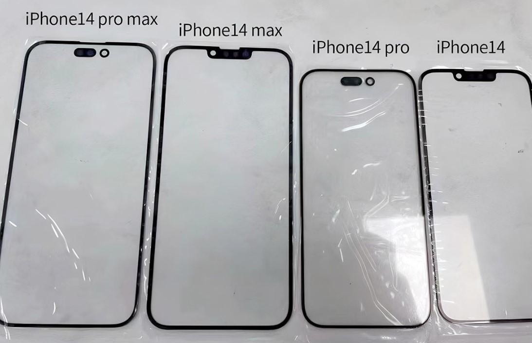 Přední panely nových iPhonů