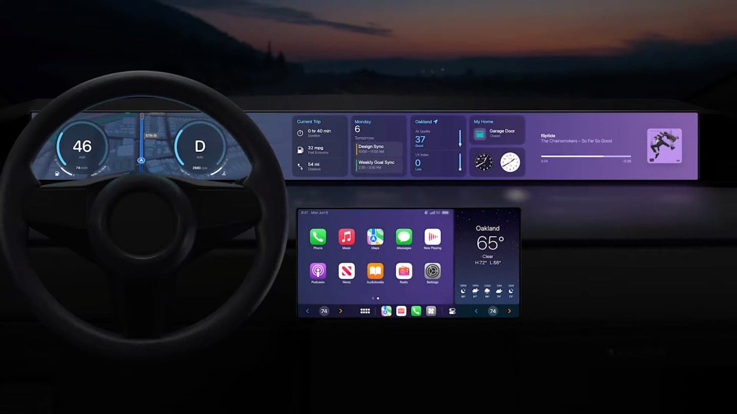 Apple CarPlay nové generace 2023