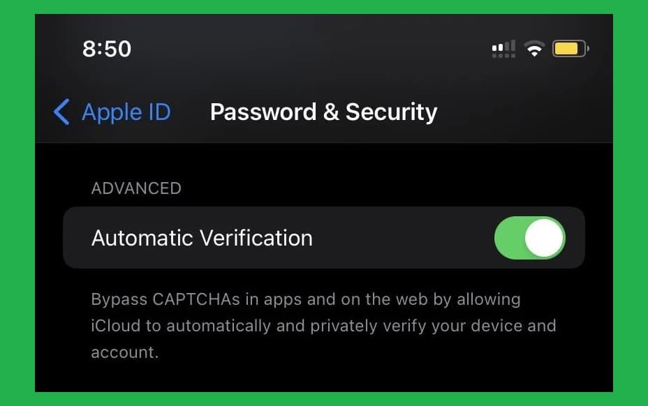 iOS 16 a funkce Private Access Tokens
