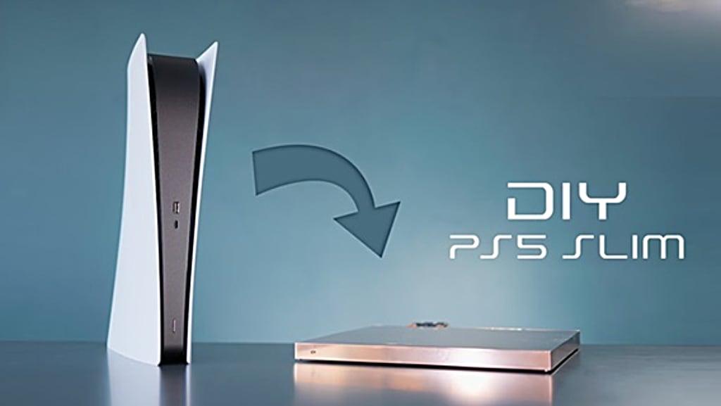 Klasický PS5 vs neoriginální PlayStation 5 Slim