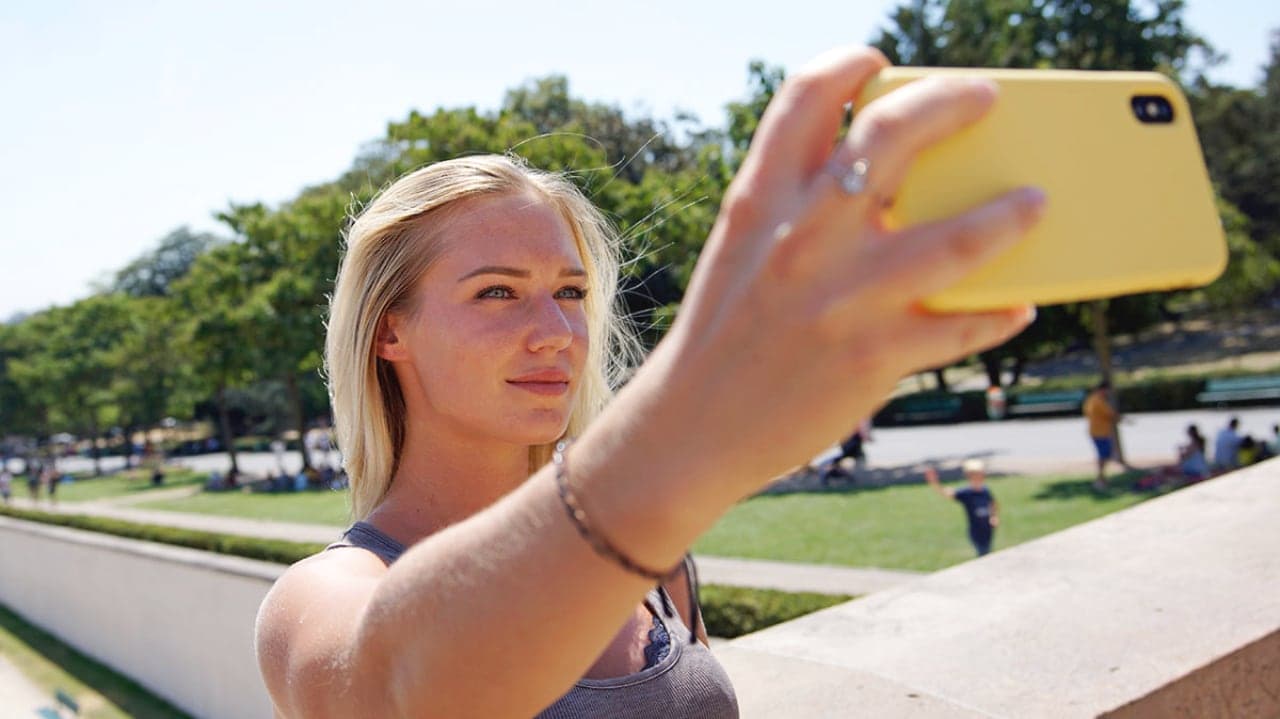 Smartphone a focení selfie