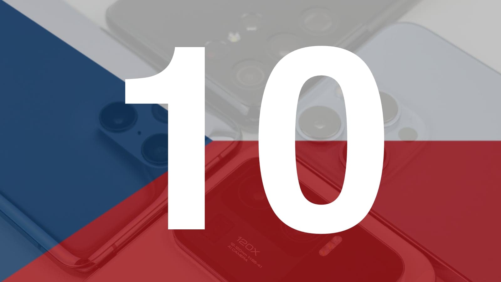 TOP 10 nejprodávanějších smartphonů v Česku