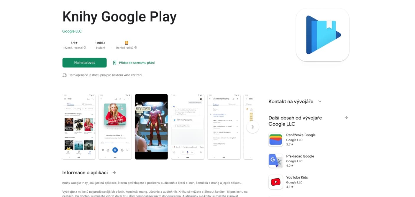 Knihy Google Play