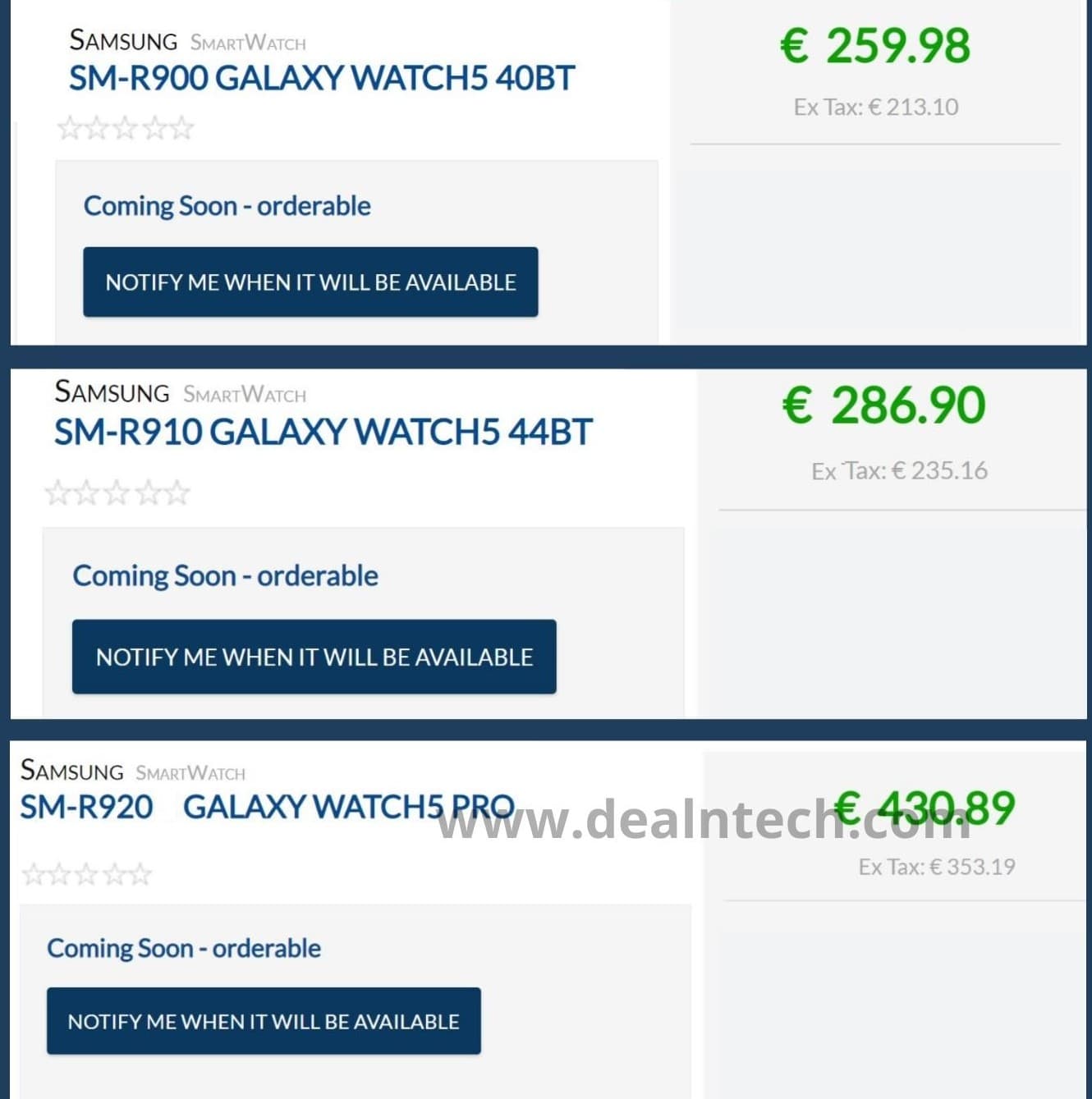 Samsung Galaxy Watch 5