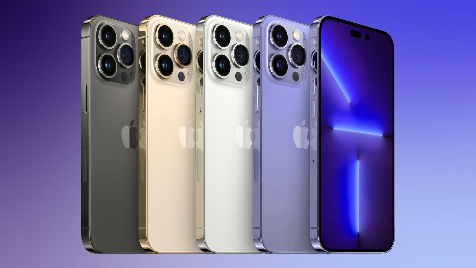 iPhone 14 Pro a jeho barvy včetně nové fialové