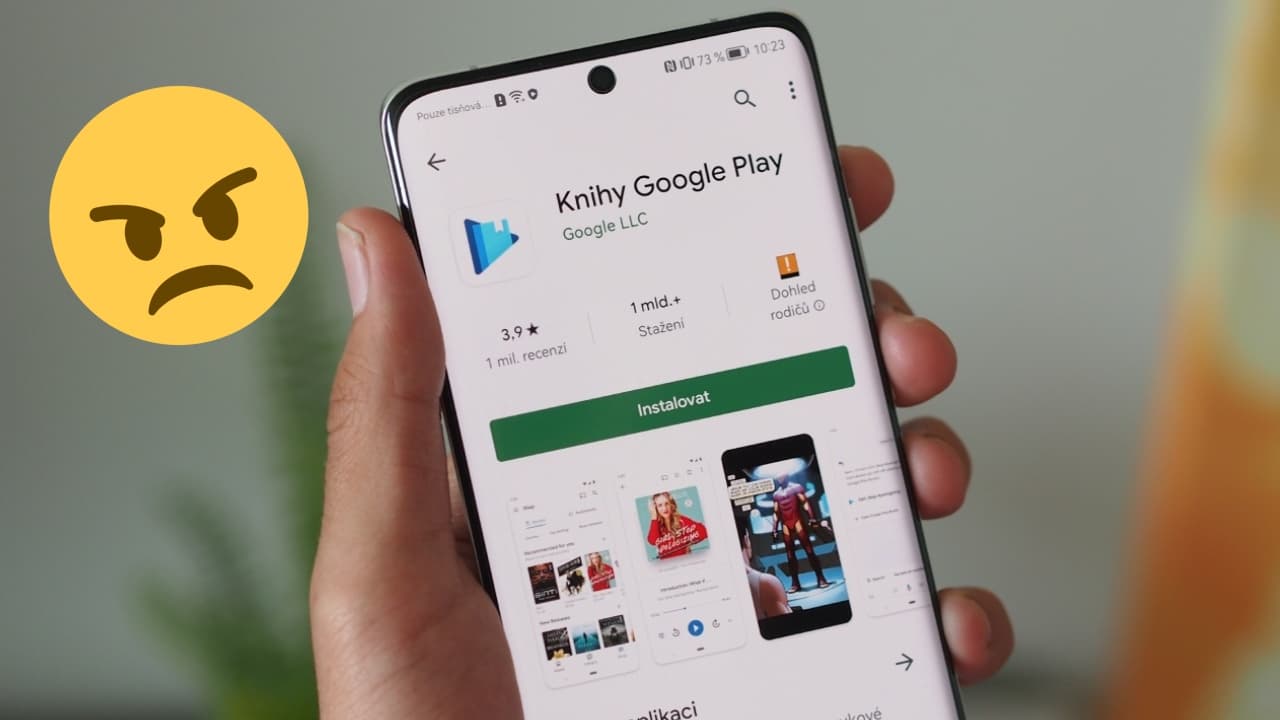 Chyba v Google Play
